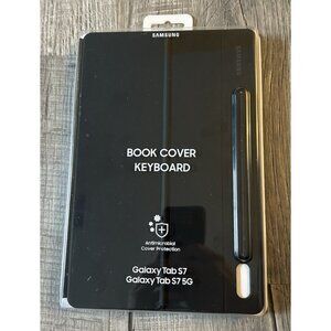 Samsung Tablet Book Cover Keyboard for Samsung Galaxy Tab S7+5G EF-DT870 - Black